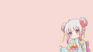 Aesthetic Anime Pfp Of Kanna-chan Wallpaper