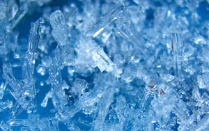 Aesthetic Bead-like Crystal Wallpaper