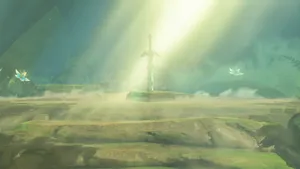 Aesthetic Breath Of The Wild Master Sword Wallpaper
