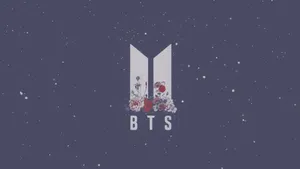 Aesthetic Bts Laptop Logo Wallpaper