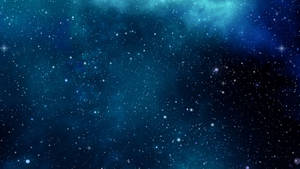Aesthetic Chromebook Blue Outer Space Wallpaper