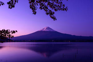 Aesthetic Chromebook Mount Fuji Wallpaper
