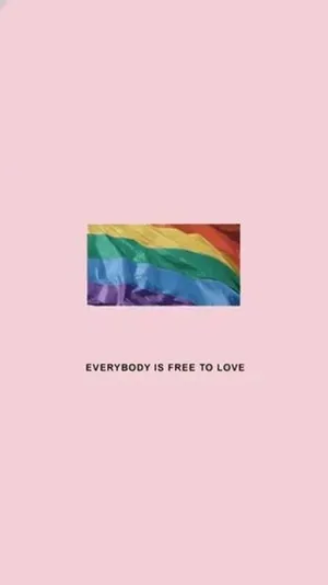Aesthetic Colors Of Pride Wallpaper