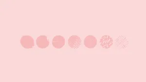 Aesthetic Computer Light Pink 2016 Bts Logo Wallpaper