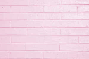 Aesthetic Computer Light Pink Bricks Wallpaper