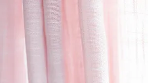 Aesthetic Computer Light Pink Fabric Wallpaper
