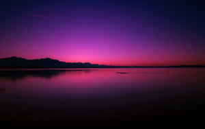 Aesthetic Dark Pink Purple Skies Wallpaper