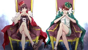 Aesthetic Desktop Featuring Haikyuu Wallpaper