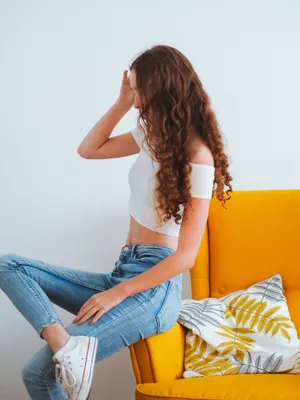 Aesthetic Girl Pinterest Hd Wallpaper