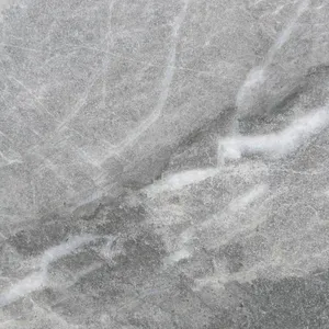 Aesthetic Gray Marble Dark White Wallpaper