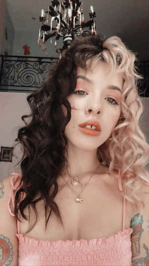 Aesthetic Hair Of Melanie Martinez Wallpaper