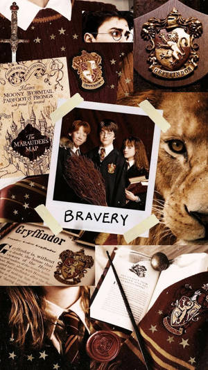 Aesthetic Harry Potter Bravery Wallpaper