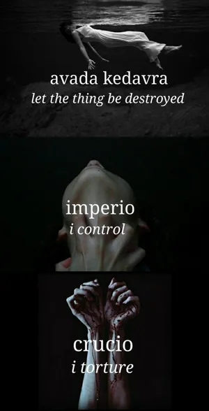 Aesthetic Harry Potter Unforgivable Curses Wallpaper
