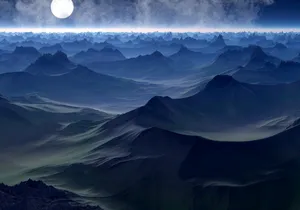 Aesthetic Ipad Alien Planet Wallpaper