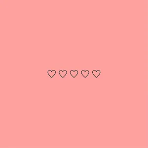 Aesthetic Ipad Hearts Wallpaper