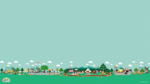 Aesthetic Landscape Animal Crossing Hd Wallpaper