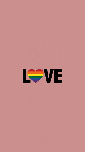 Aesthetic Love And Pride Wallpaper