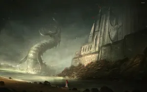 Aesthetic Lovecraft Cthulhu Wallpaper