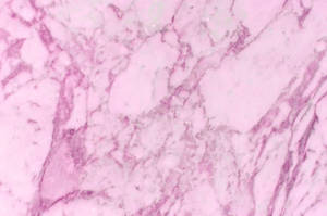 Aesthetic Marble Background In Baby Pink Wallpaper