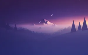 Aesthetic Mountain Wallpaper