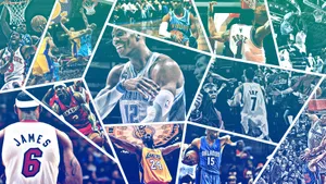 Aesthetic Nba Superstars Wallpaper