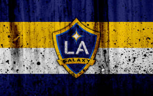 Aesthetic Photoshop La Galaxy Logo Wallpaper