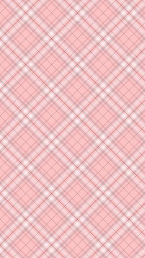 Aesthetic Pink Checkered Wallpaper