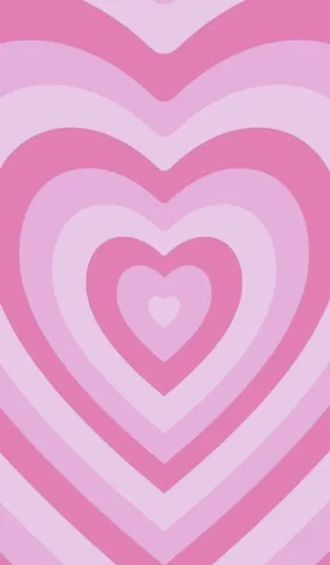 Aesthetic Pink Iphone Powerpuff Girls Hearts Wallpaper