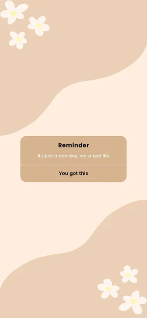 Aesthetic Reminder - Keep Calm And Remind Yourself Of What Truly Matters. Wallpaper