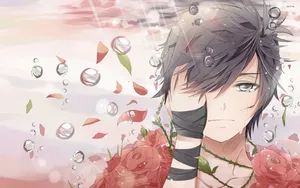 Aesthetic Sad Anime Guy Wallpaper