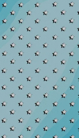 Aesthetic Star With Twinkling Lights Wallpaper
