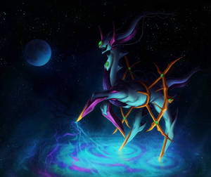 Aesthetic Universe Arceus Wallpaper