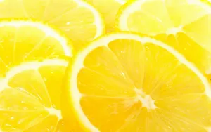 Aesthetic Yellow Lemon Wallpaper