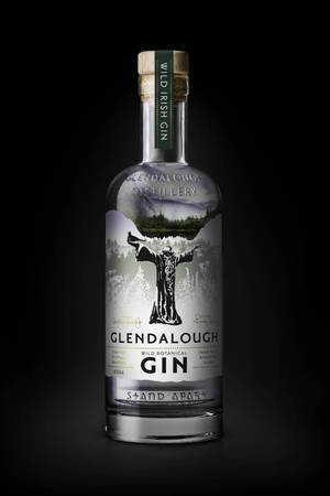 Aesthetically Pleasing Glendalough Gin With Wild Botanical Elements Wallpaper