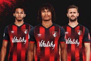 Afc Bournemouth Football Players Vitality Shirt Wallpaper