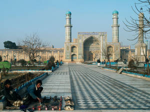 Afghanistan Jami Masjid Of Herat Wallpaper