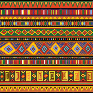 African Pattern Art Wallpaper
