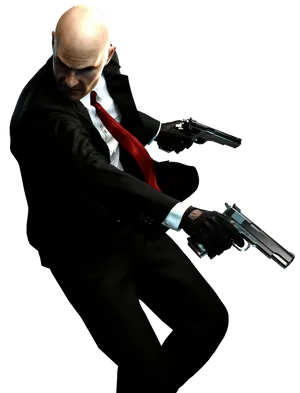 Agent 47 In Action From Hitman 2018 Wallpaper