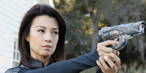 Agents Of Shield Melinda May Close Up Shot Wallpaper