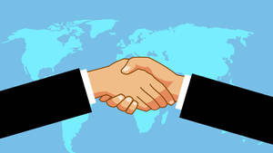 Agreeing For World Peace Wallpaper