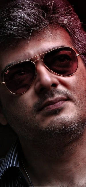 Ajith Kumar Tamil Actors Hd Close-up Wallpaper