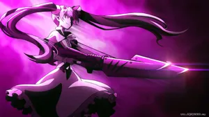 Akame Ga Kill Mine In Pink Wallpaper