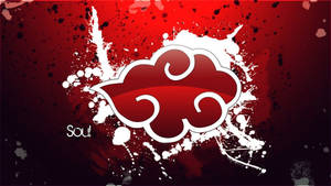 Akatsuki Logo Red Cloud Of Justice Wallpaper