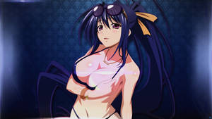 Akeno In Bikini Highschool Dxd Wallpaper