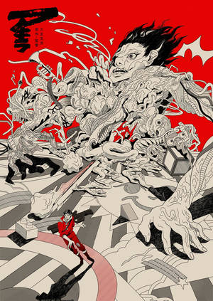 Akira Anime Movie Fan Art Wallpaper