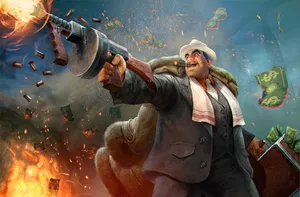 Al Capone Cartoon Character Wallpaper