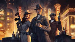 Al Capone Empire Of Sin Game Wallpaper