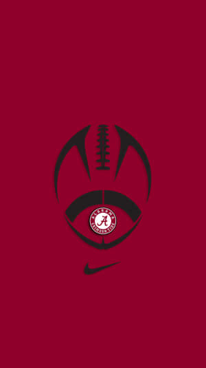 Alabama Football Crimson Tide Logo Vector Design Wallpaper