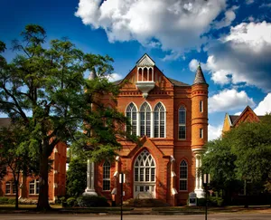 Alabama University Clark Hall Wallpaper