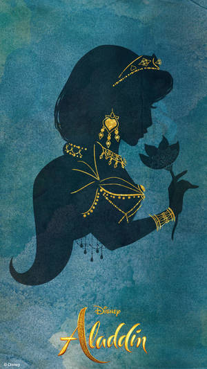 Aladdin Silhouette Art Wallpaper